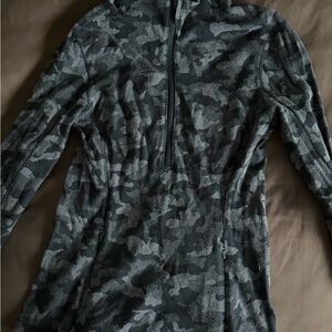 lululemon athletica Gray Camo Hoodie